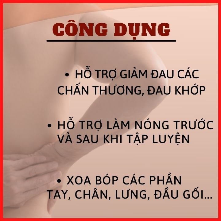 Cao xoa Giang's - chiết xuất thiên nhiên - Loại dành cho body - Tác dụng nhanh - thẩm thấu sâu 50ml