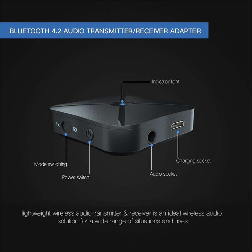 Bluetooth Transmitter & Receiver HIFI Wireless Audio Adapter for Home stereo