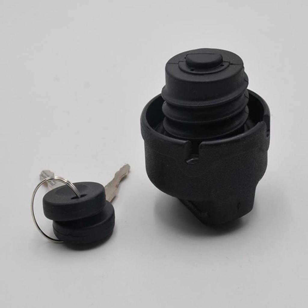 Car Fuel Petrol Gas Cap Black + Keys Fits for Opel Vauxhall Zafira Vectra