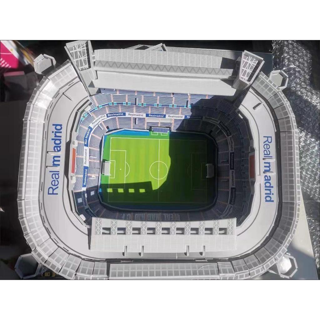 Sân Vận Động Đồ chơi lắp ráp Giấy 3D Mô hình bóng đá Chel