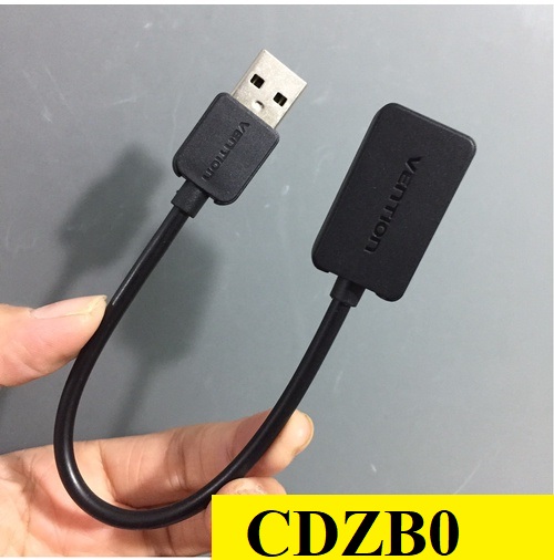 Card âm thanh chuyển Usb ra 1 cổng 3.5mm hỗ trợ mic Vention CDNH0 / CDJHB / CDZB0 - Hàng chính hãng