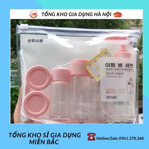 Bộ chiết mỹ phẩm du lịch 8 món tiện lợi 88156- Mix ngẫu nhiên