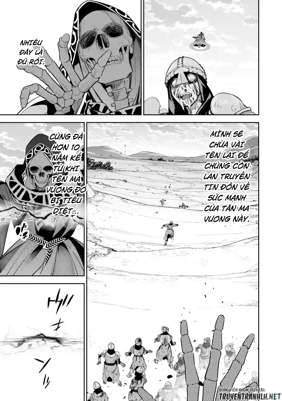 tôi, hiền nhân bị xử tử hình, đã được tái sinh lại thành một lich, và chiến tranh xâm lược bắt đầu chapter 5 16