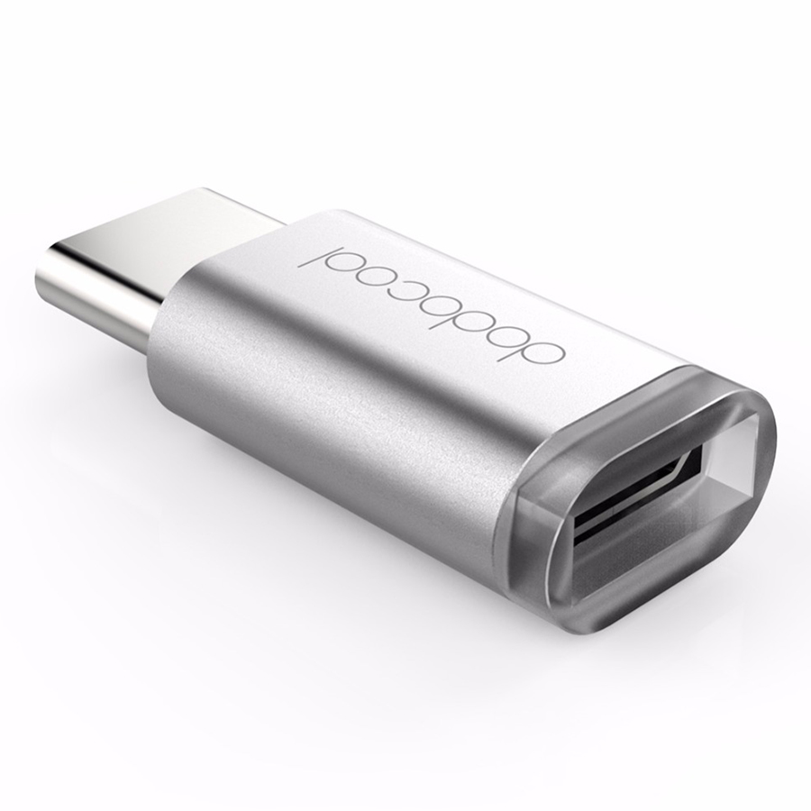 Đầu Chuyển Micro USB (Âm) Sang Type C (Dương) Dodocool DA71 - Hàng Chính Hãng