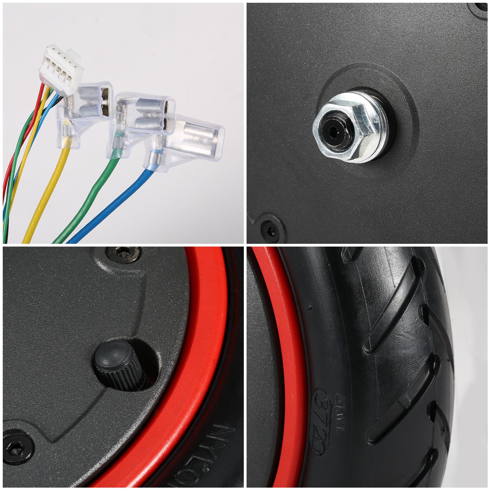 350W Electric Scooter Motor Wheel Engine Motor Driving Wheel with Motherboard Controller Instrument Panel