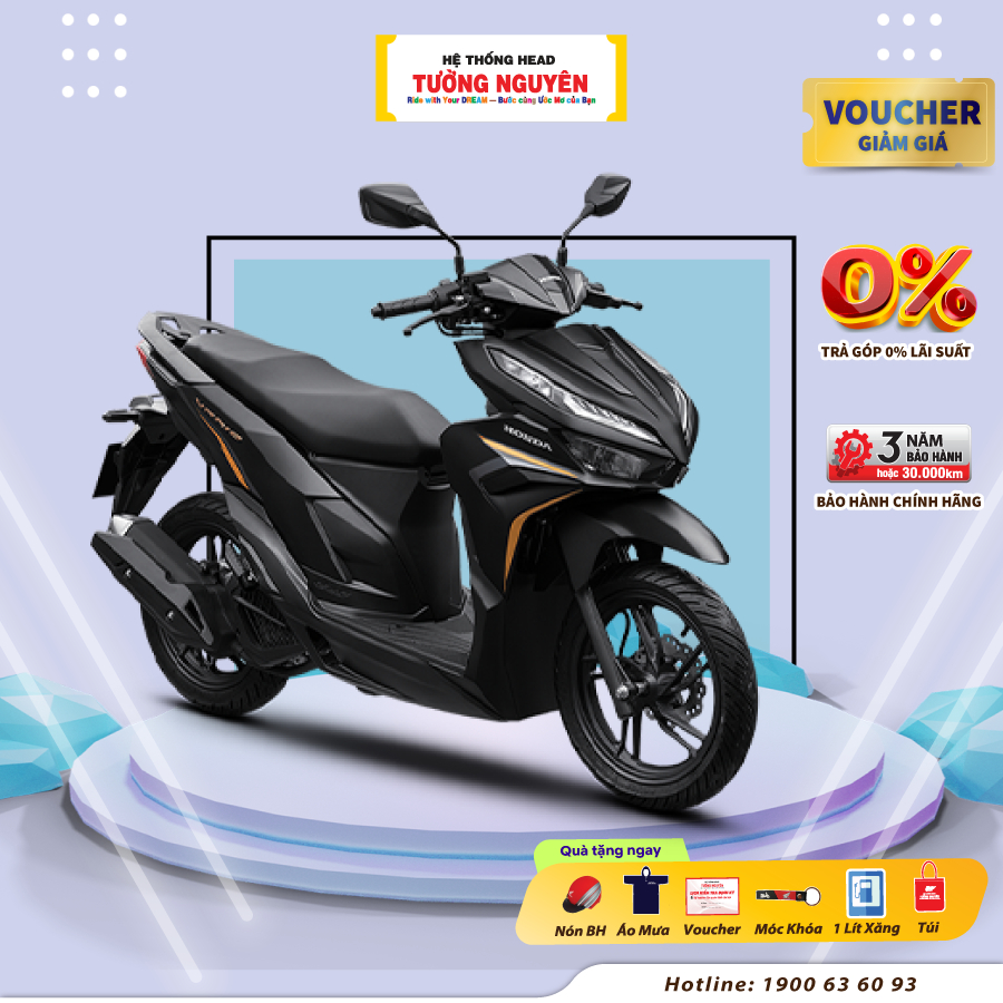 Xe Máy Honda VARIO 125 2024 - Phiên Bản Đặc Biệt - Đen