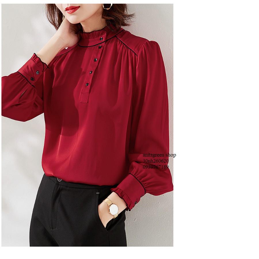 Tk26-0620-ÁO SƠ MI NỮ THANH LỊCH
