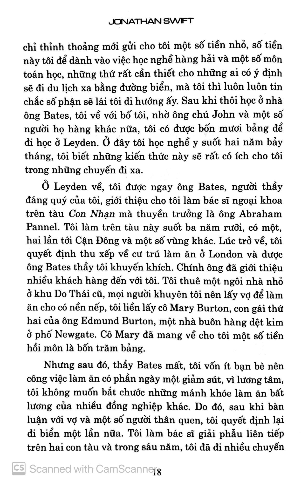 Gulliver Du Ký (Tái Bản) - Đinh Tị Books