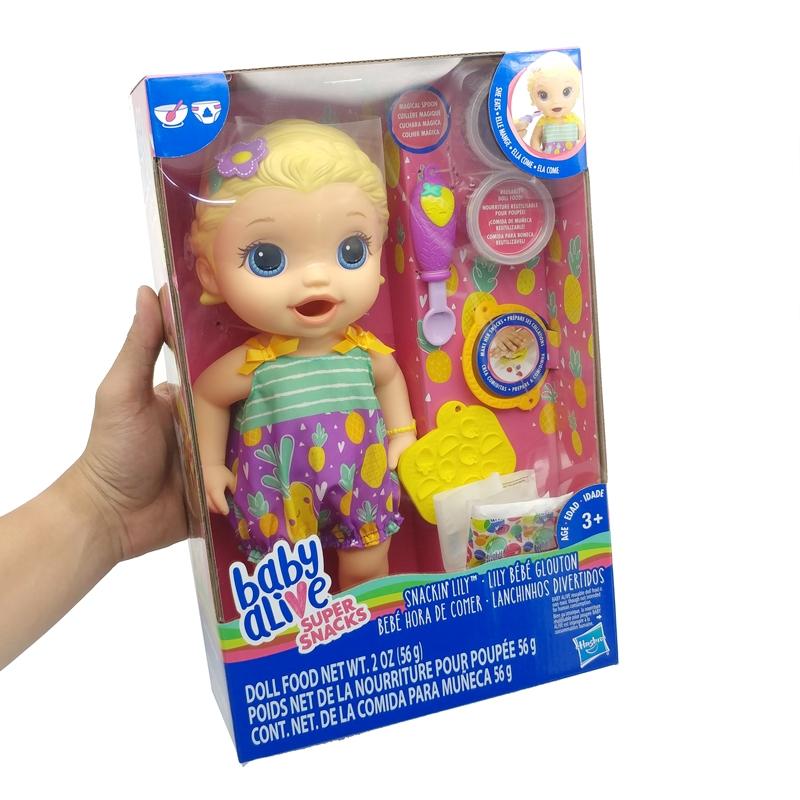 Đồ Chơi Búp Bê Baby Alive Super Snacks Snackin' LiLy E5841