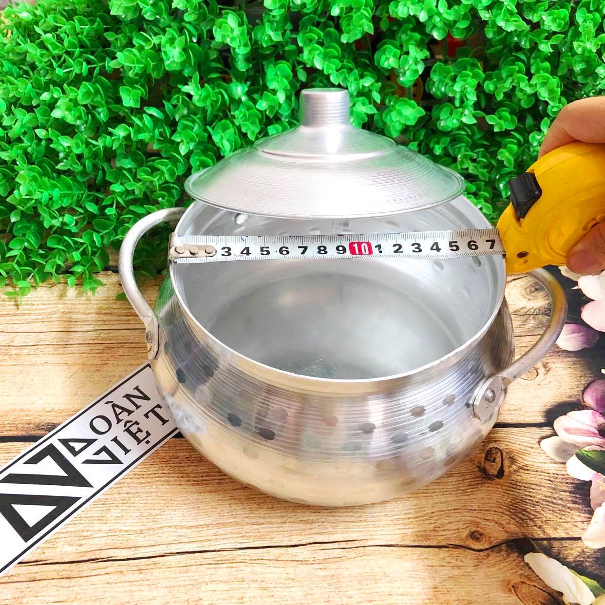 Nồi Lẩu Bằng Nhôm kiểu Xưa Hoài cổ. Phù hợp cho món Tái, Thái, lẩu gà. Nồi lẩu dập thủ công đậm nét truyền thông. Đồ Gia Dụng nhà bếp pha chế làm bánh nguyên liệu'