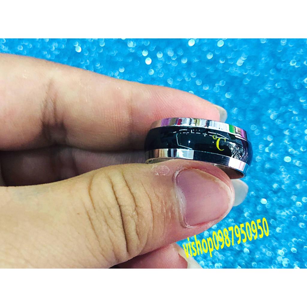 Nhẫn đo nhiệt độ theo thời tiết- – TỐT-Nhẫn đo nhiệt dộ cơ thể