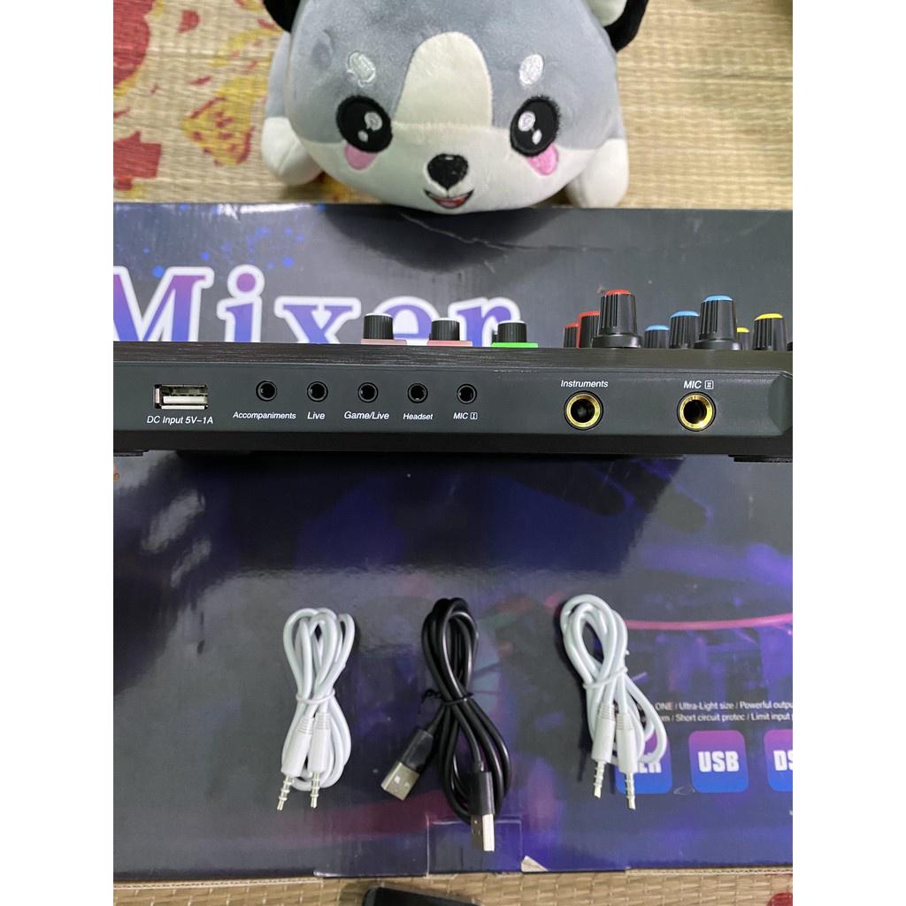 Sound card Thu âm S8 FREESHIP Hát Karaoke Livetream Thu Âm Thế Hệ Mới Kết Nối Bluetooth , Auto Tune Đẳng Cấp