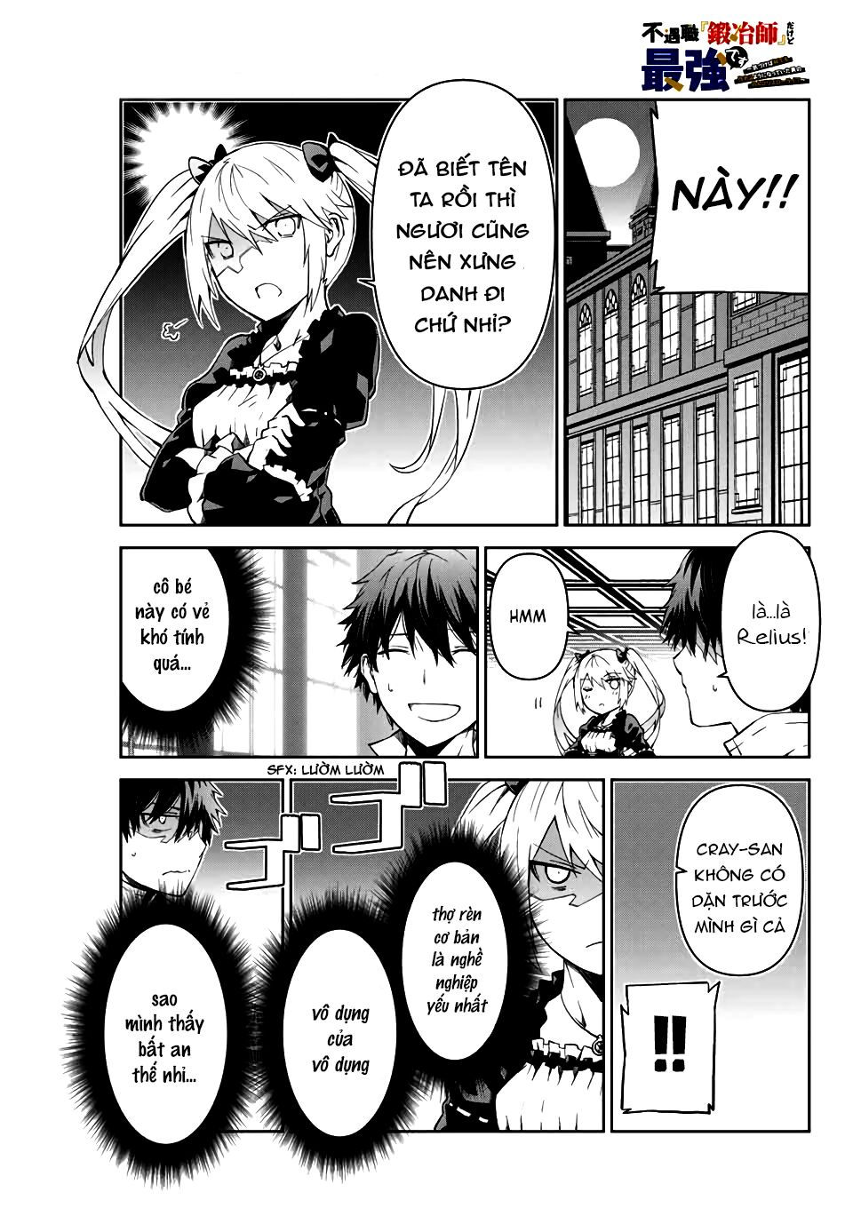 từ chức nghiệp yếu nhất trở thành "thợ rèn" mạnh nhất chapter 13 1