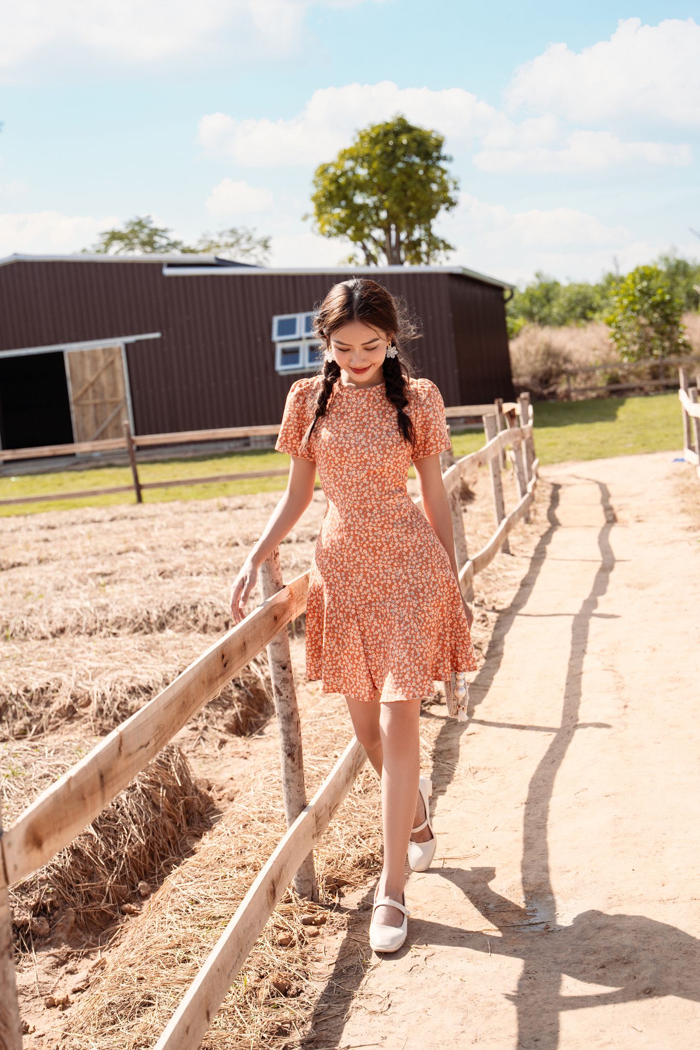 OLV - Đầm Ginny Flower Dress