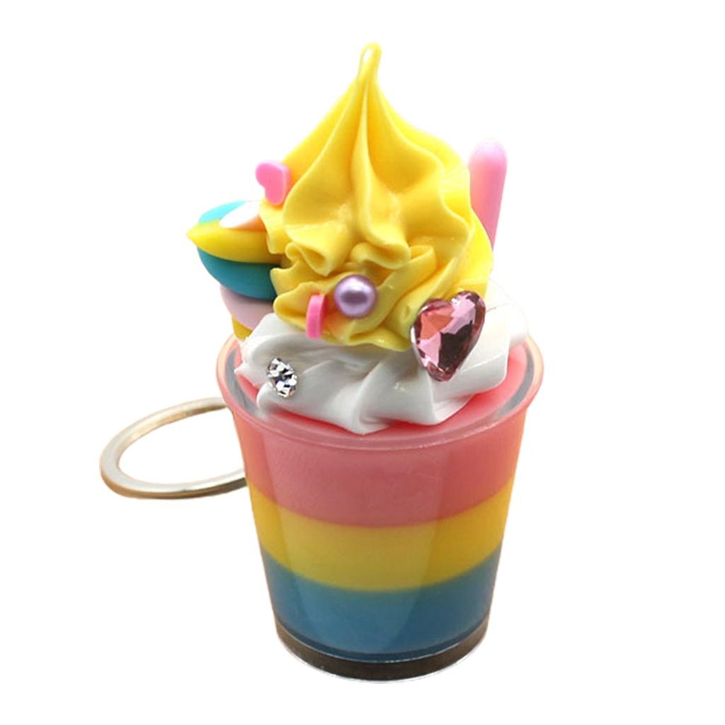 Móc Khóa Hình Ly Trà Sữa Xinh Xắn Dễ Thương