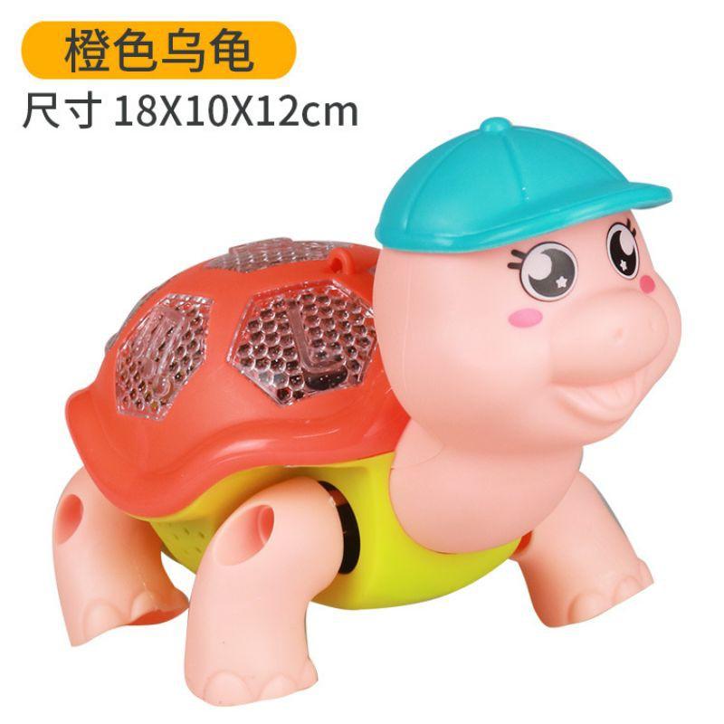 Đồ chơi rùa pin chạy pin, nhạc, đèn