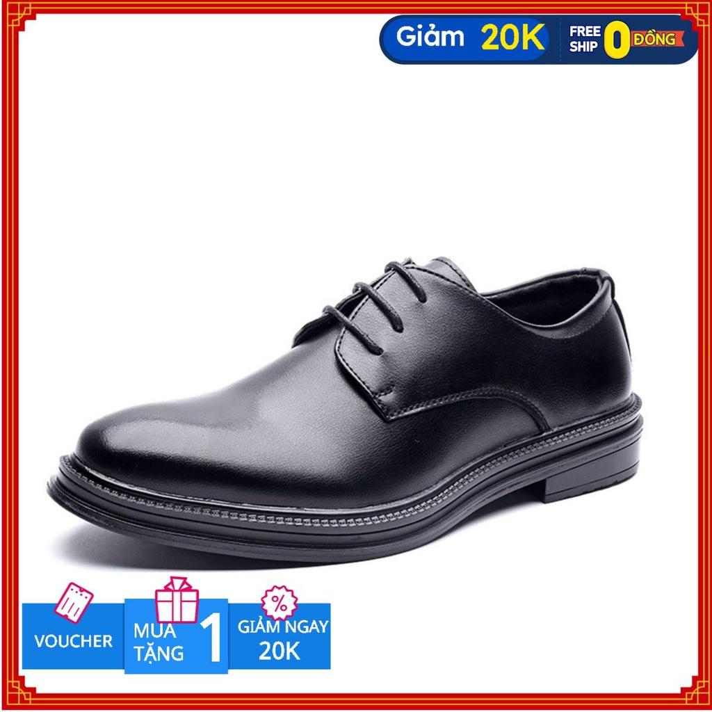 Giày Tây nam cao cấp - Derby Black Candy