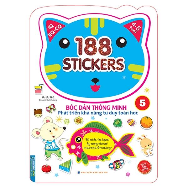 188 Stickers - Bóc Dán Thông Minh Phát Triển Khả Năng Tư Duy Toán Học  - Tập 5