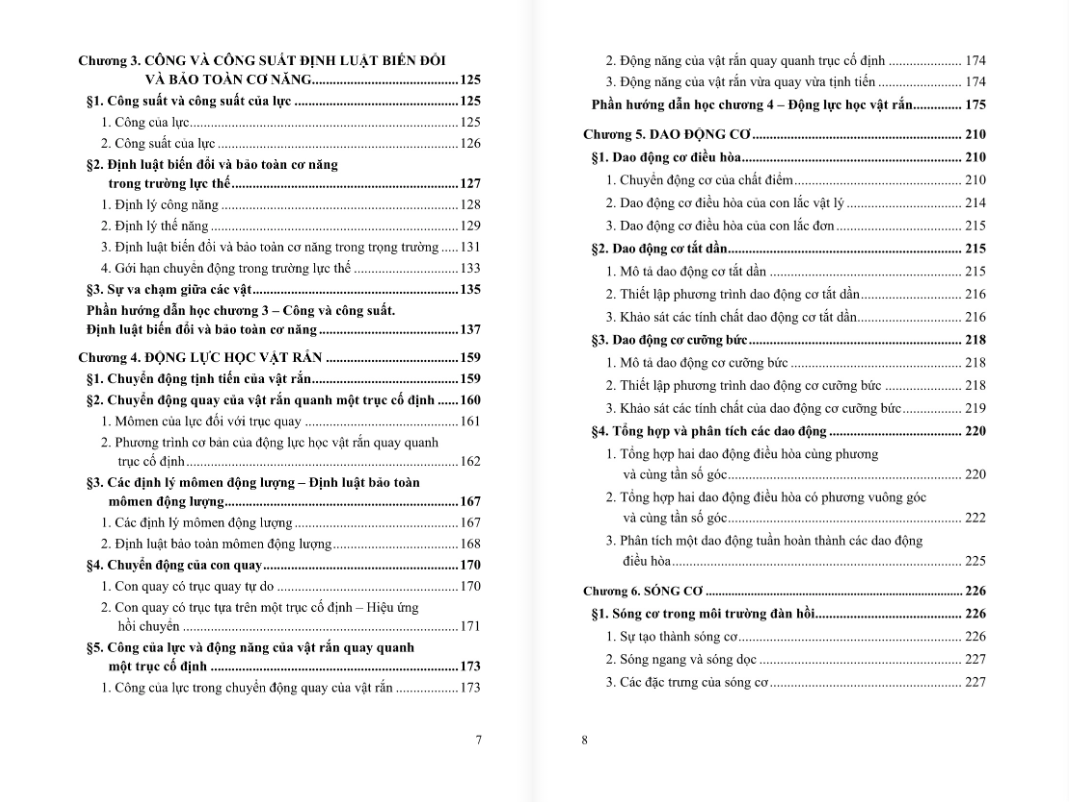 Vật Lý Đại Cương, Tập Một: Cơ Nhiệt - ảnh 5