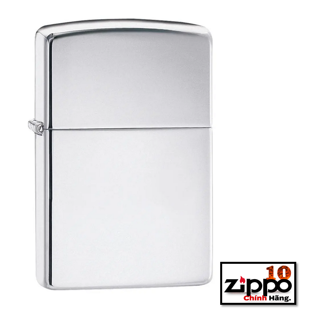 Bật lửa Zippo Armor 167 BÓNG TRẮNG VỎ DÀY-High Polish Chrome SKU- Chính hãng 100%