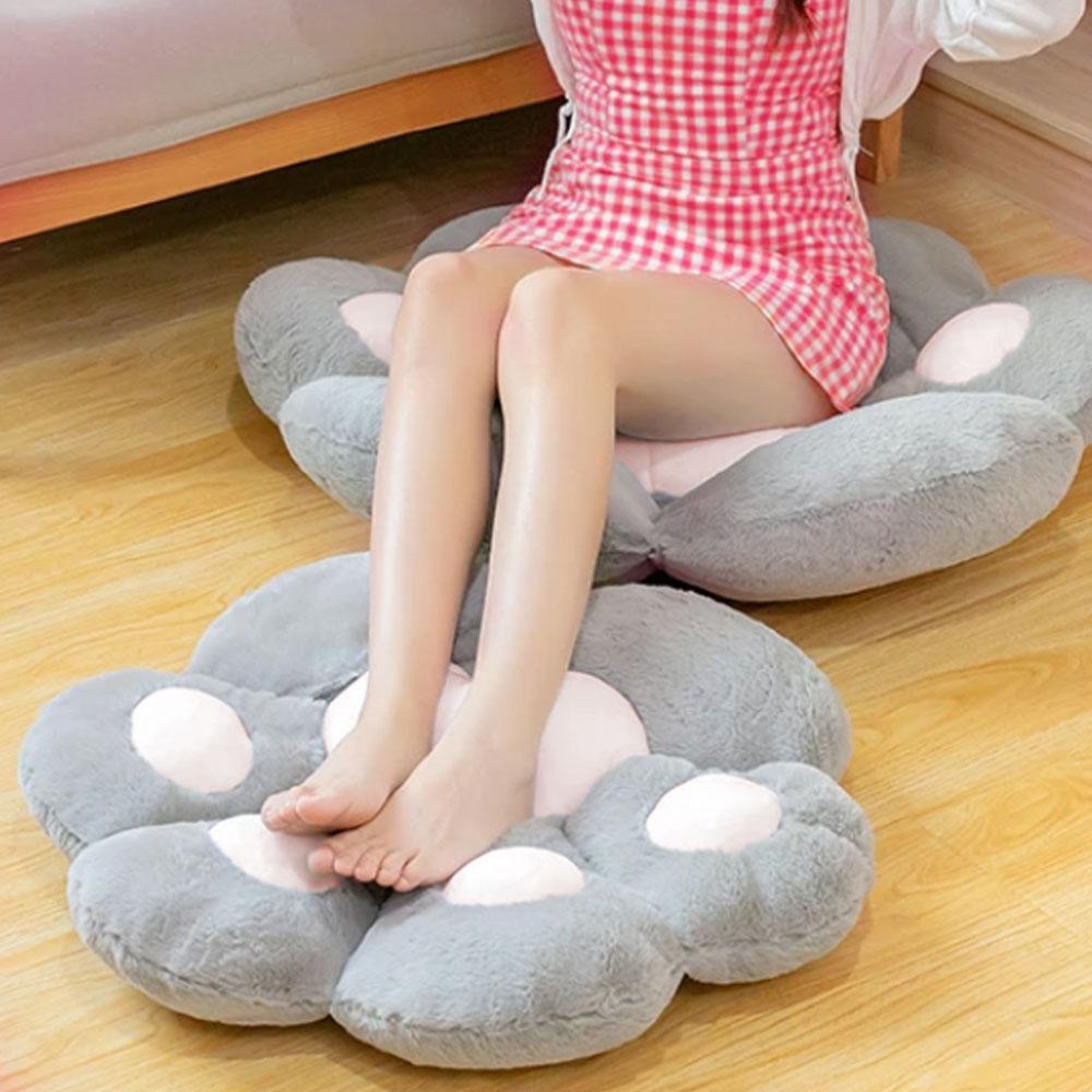 1 Chiếc Mèo Paw Gối Động Vật Miếng Nhồi Bông Sang Trọng Ghế Sofa Trong Nhà Sàn Nhà Ghế Trang Trí Gối Cho Bé grownup Bé Gái Tặng
