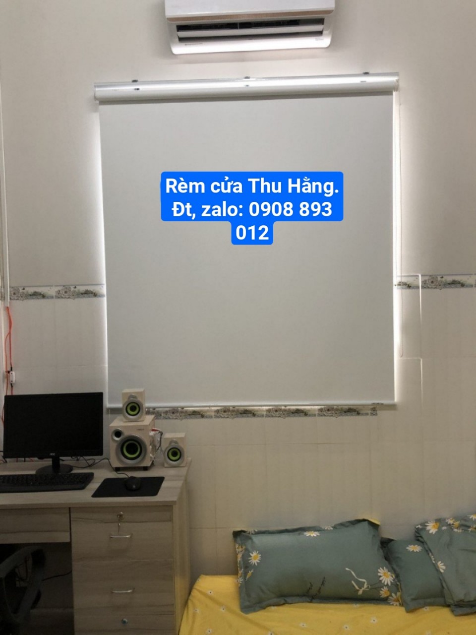 Thanh Lý Màn Sáo Cuốn Rộng 0,9m x cao 1m52 Giá 329K