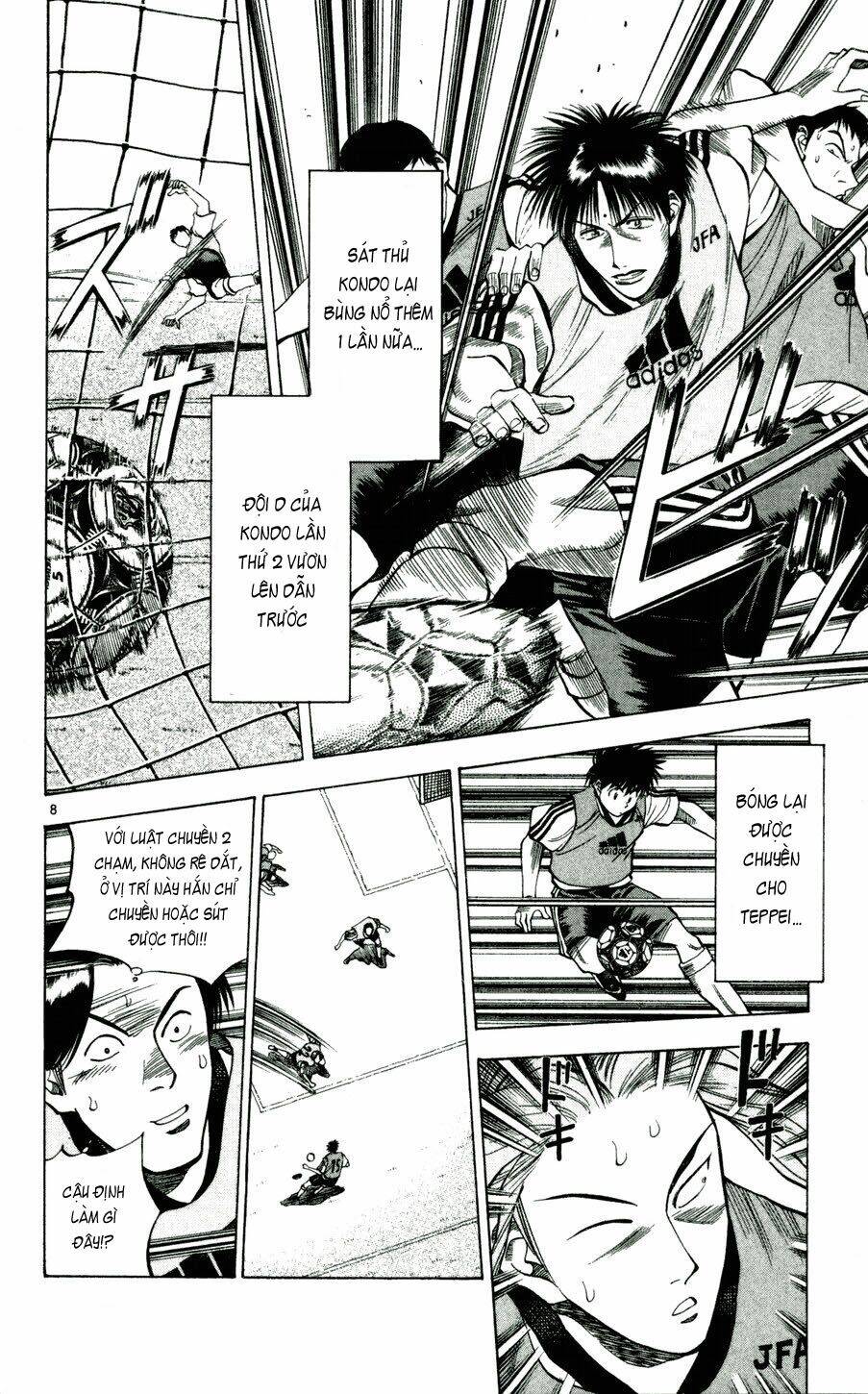 vũ điệu trên sân cỏ - fantasista chapter 41 7