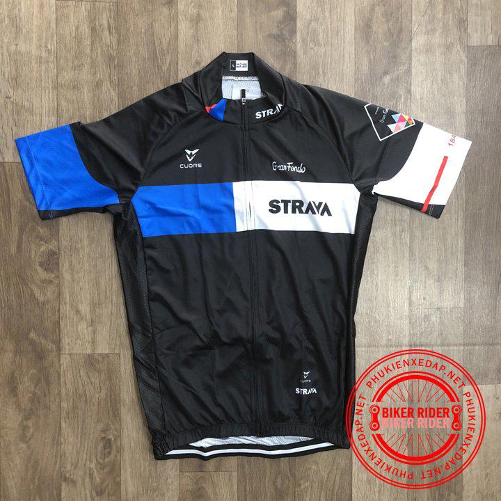 Quần áo đạp xe , Bộ quần áo xe đạp nam nữ Strava PKXD-1124