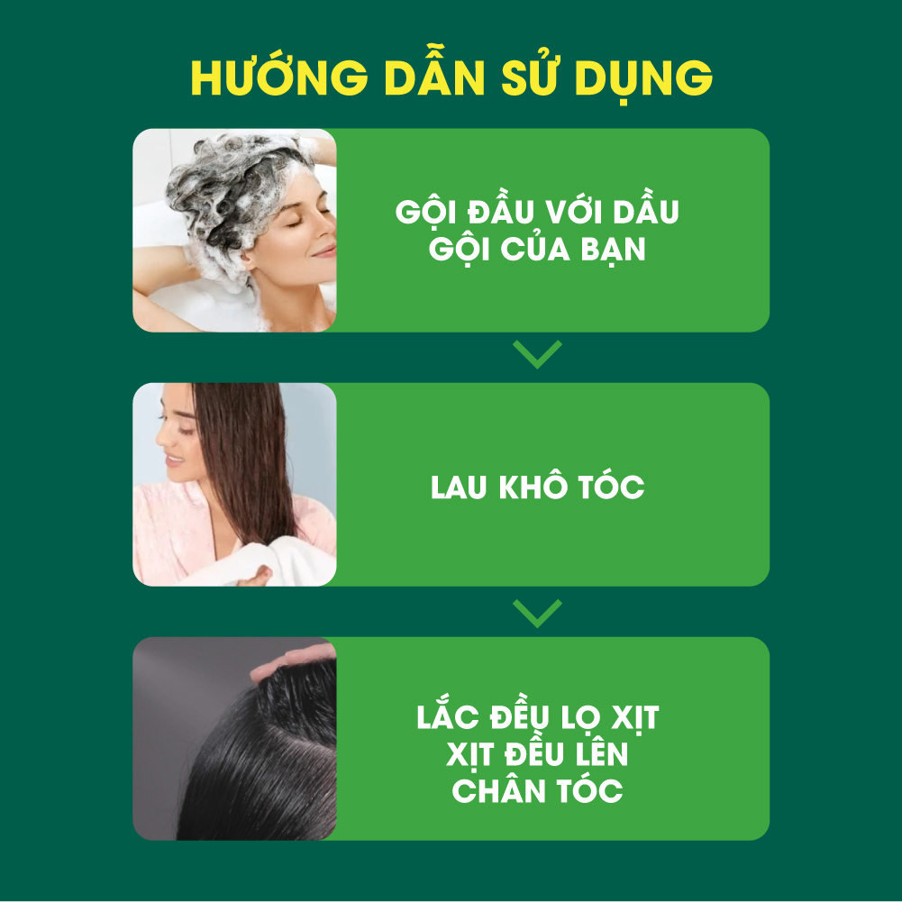 [200ml] Bộ 2 Chai xịt tóc tinh dầu bưởi Nooky | Chai 100ml