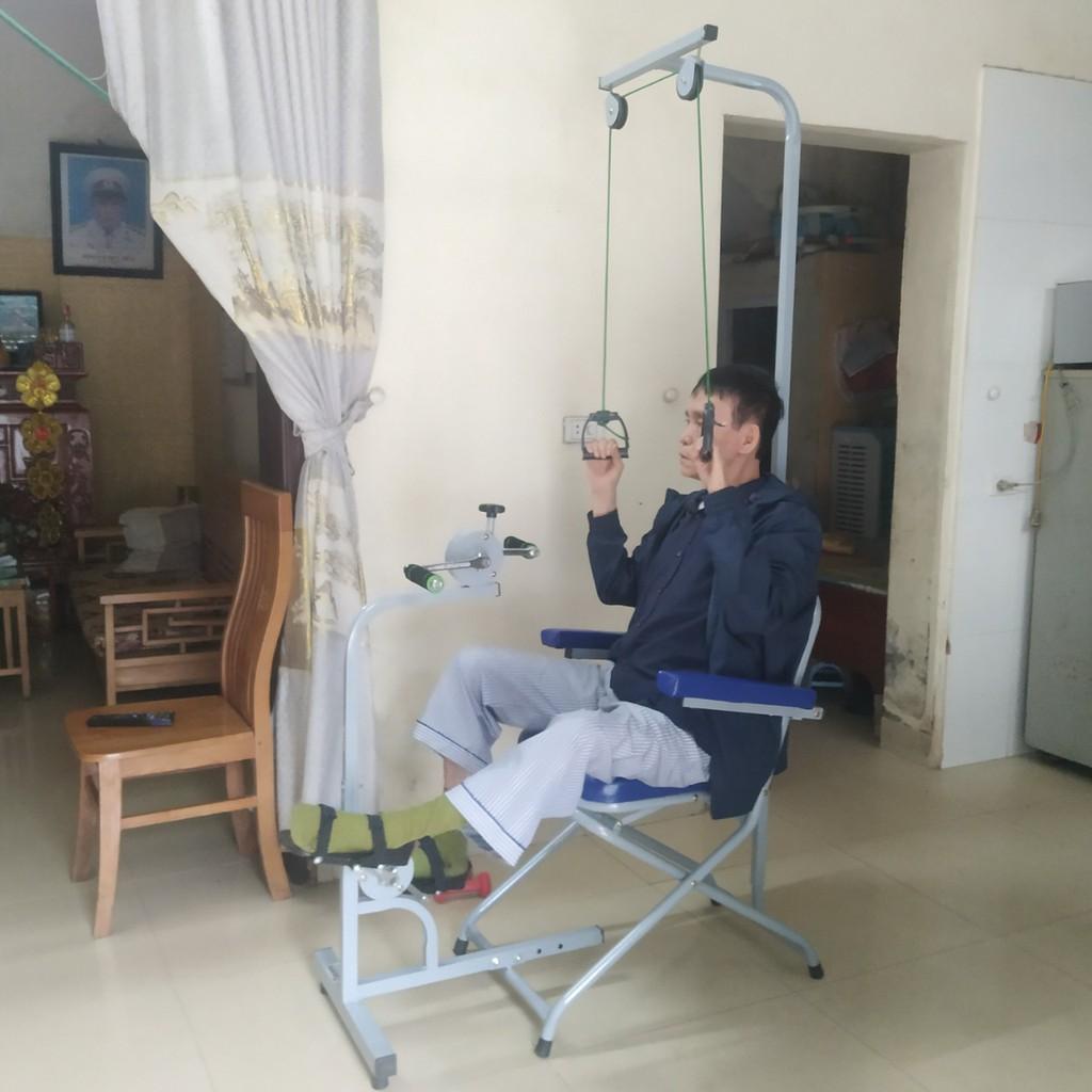 Ghế tập phục hồi chức năng 3 trong 1 cho người tai biến