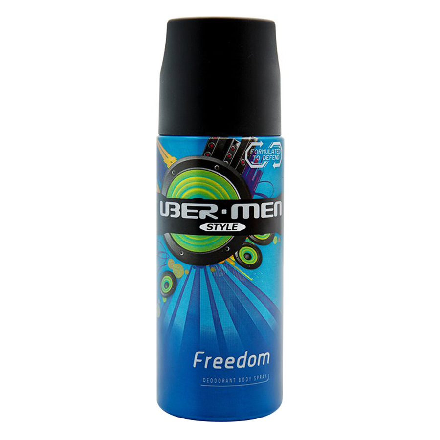 Xịt Ngăn Mùi Toàn Thân Ubermen Style Freedom (125ml)