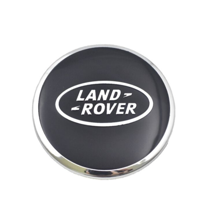 Logo chụp mâm, ốp lazang bánh xe ô tô Land Rover 62mm