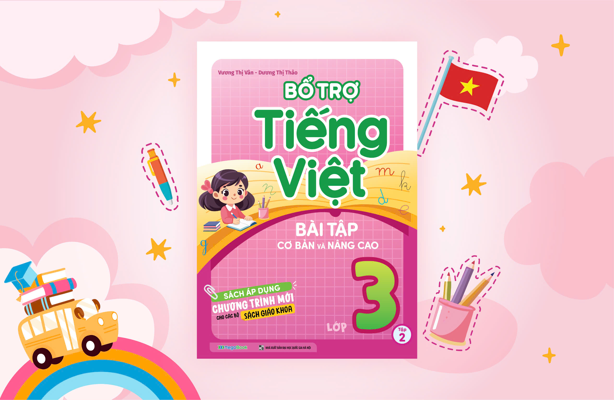 Sách Bổ trợ Tiếng Việt bài tập cơ bản và nâng cao lớp 3 tập 2