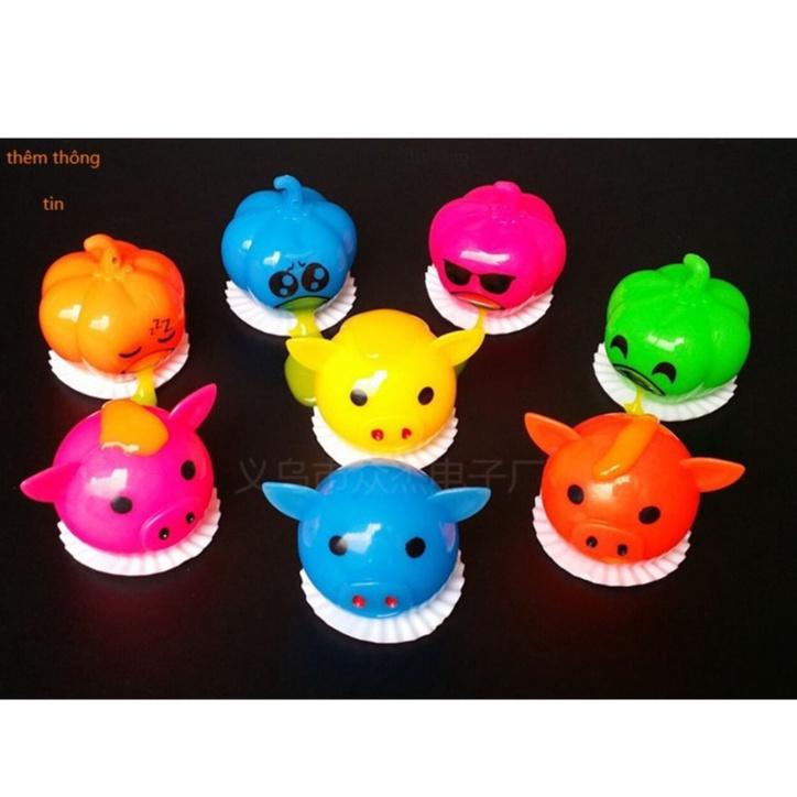 Heo Biến Thái Hút Nhả Slime Anh nôn ọe đồ chơi Gudetama cực thú vị