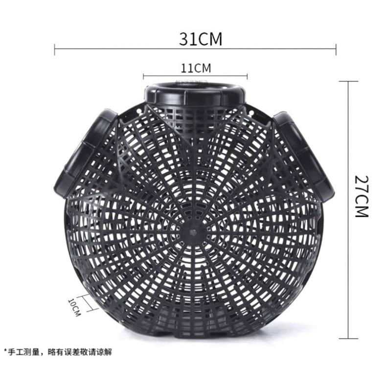 Lồng bẫy lươn,trạch,cua,cá,tôm 3 cửa hàng loại 1 làm bằng nhựa pvc đàn hồi , phiên bản nâng cấp dễ vào khó ra - sale to