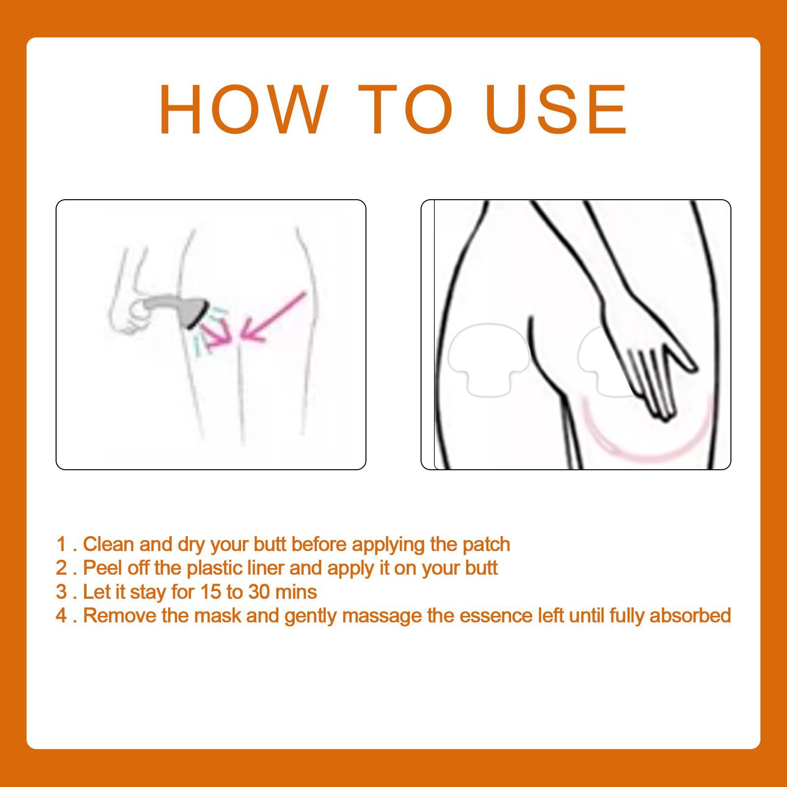 2 Pieces  Lift Shaping Patch   Tightening Shaping