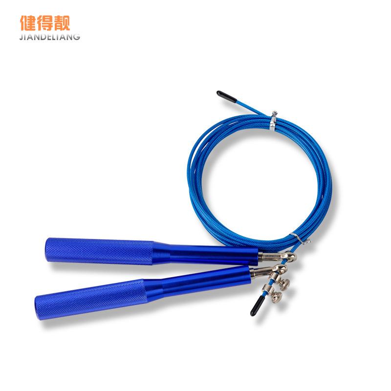 YT Tay Cầm Hợp Kim Nhôm Dây Nhảy Không Rối Dây Thép 2.5Mm Chống Ăn Mòn Mang Dây Nhảy Crossfit