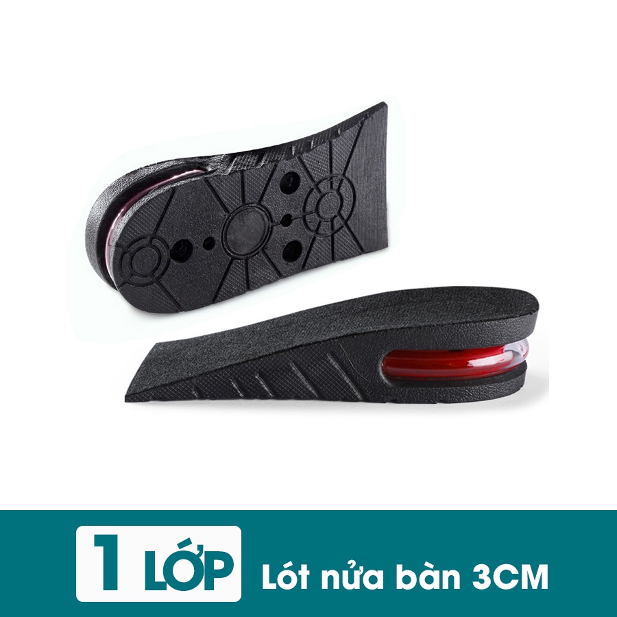 02 Miếng Lót Giày Độn Đế Tăng Chiều Cao (Loại 3cm, 4,5cm, 6cm )