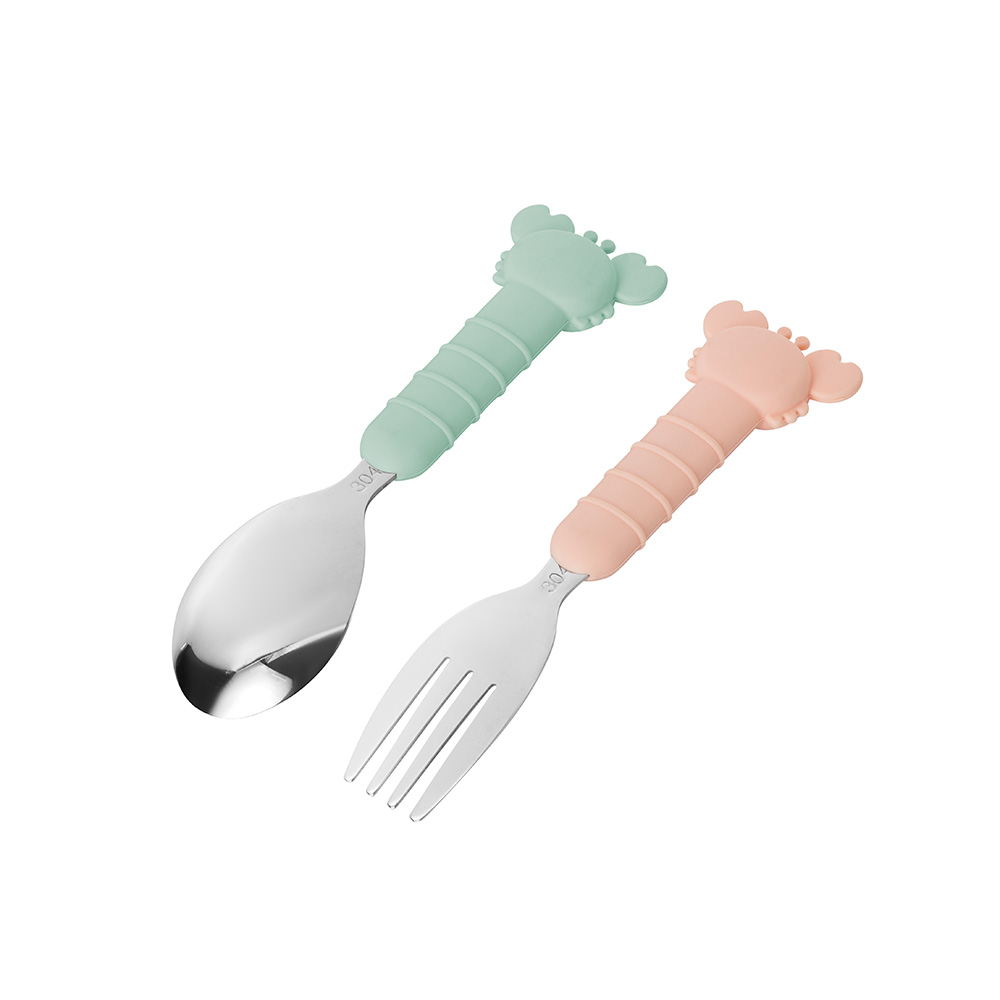 Bộ Muỗng Nĩa Cho Bé Elmich EL2375 , Hàng Chính Hãng, Inox 304 Cao Cấp An Toàn - JoyMall