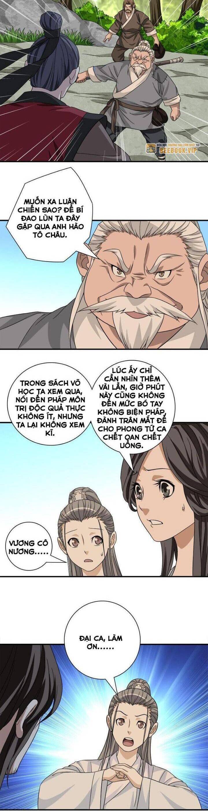 thiên long bát bộ webtoon chapter 82 12