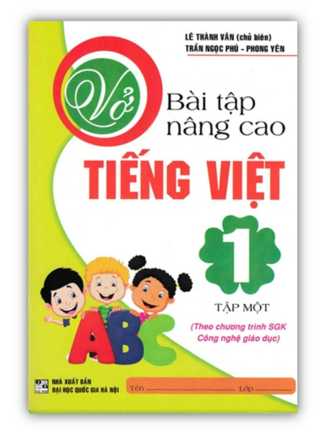 Sách - Combo Vở Bài Tập Nâng Cao Tiếng Việt 1 Tập 1 Và Tập 2