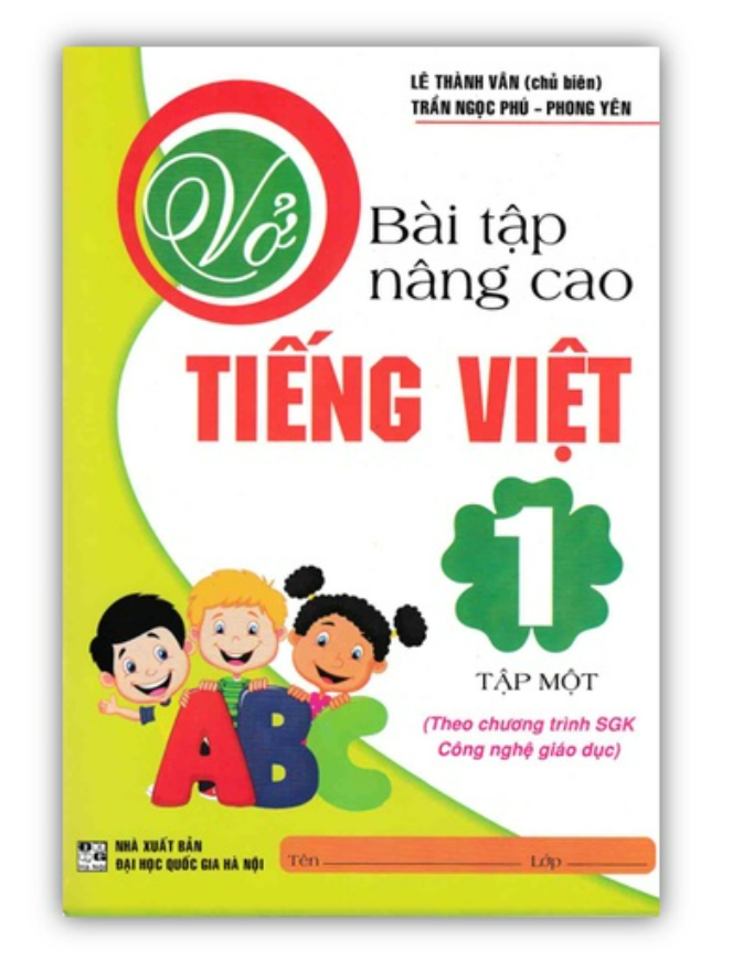 Sách - Vở Bài Tập Nâng Cao Tiếng Việt 1 Tập 1