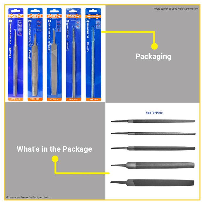 DŨA THÉP BÁN NGUYỆT 150MM WFE1626 WADFOW - HÀNG CHÍNH HÃNG