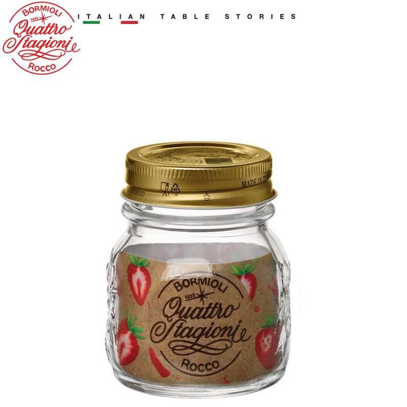 Hũ thủy tinh nắp vặn Quattro 150ml đựng sữa chua, chưng yến sào