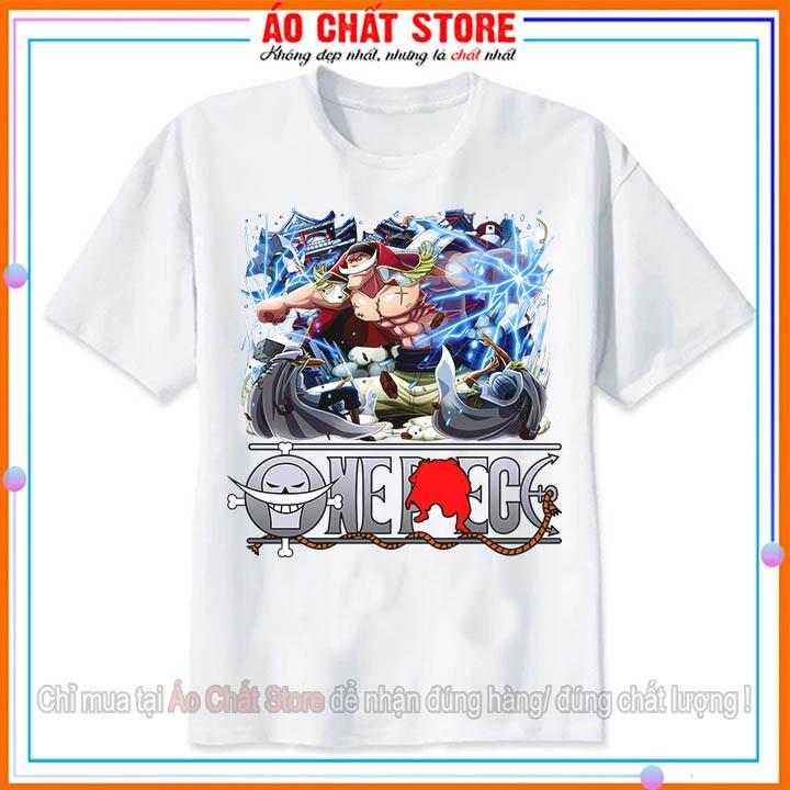 Áo Thun Râu Trắng One Piece Cực Đẹp | Áo One Piece Zoro Đảo Hải Tặc OP190