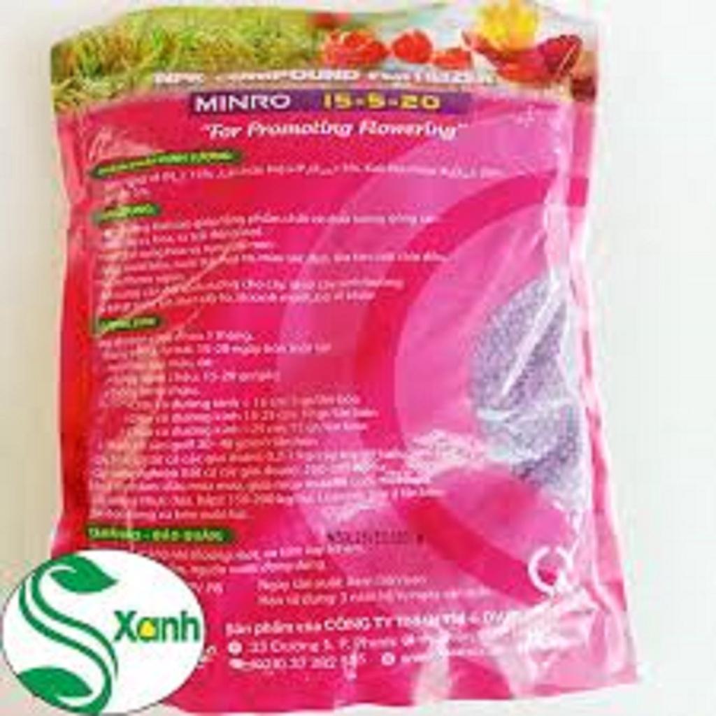 1 KG PHÂN BÓN HỖN HỢP NPK MINRO 15-5-20 *