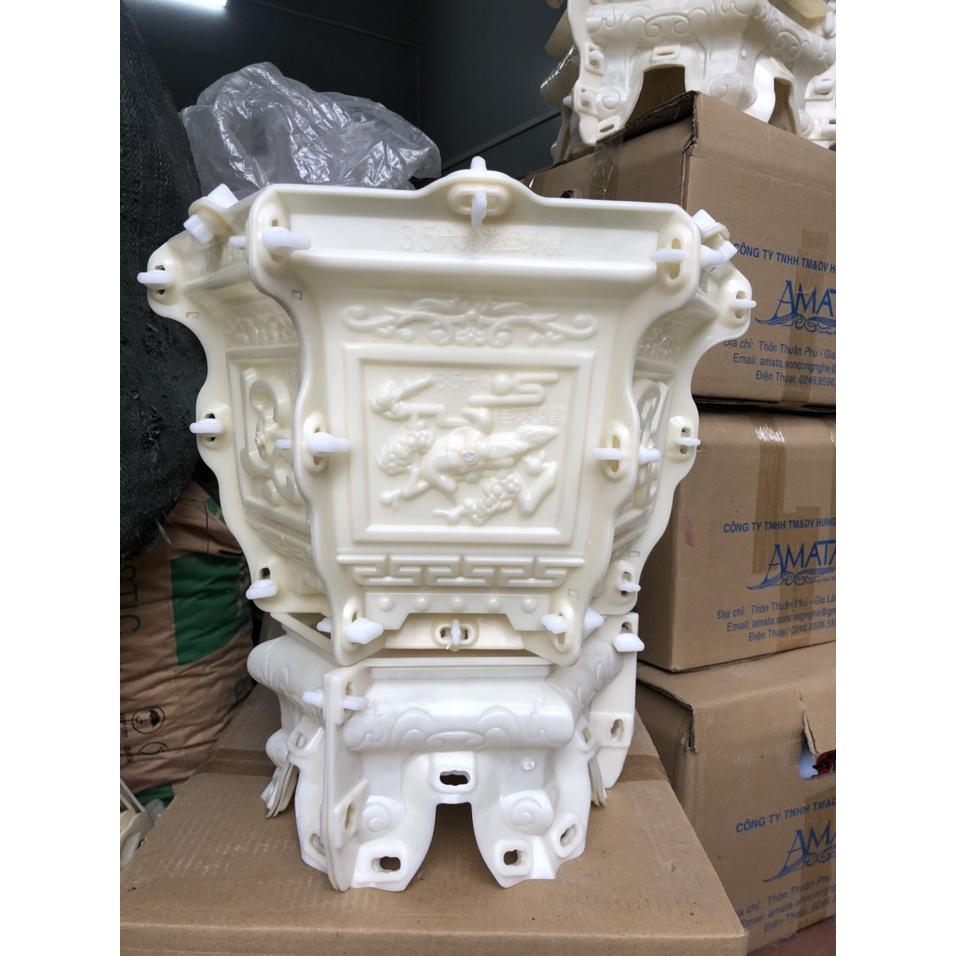 Bộ khuôn lục giác 35 dáng đứng TÙNG CÚC MAI+PLT