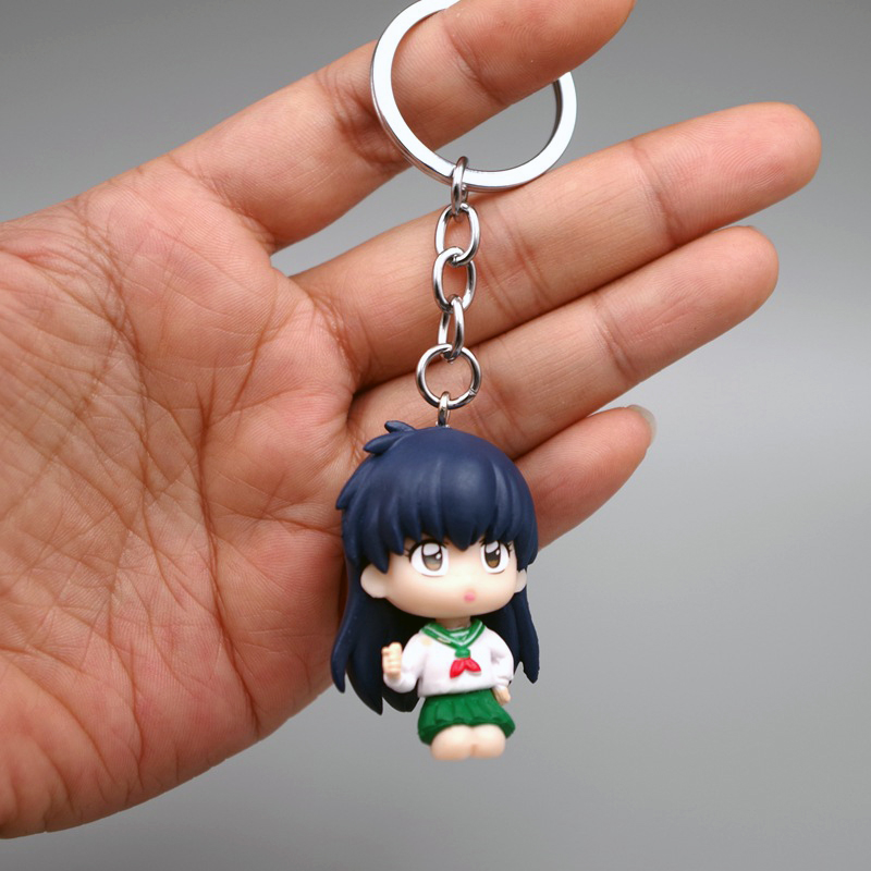 Mô hình Khuyển Dạ Xoa móc treo balo Figure InuYasha Sesshoumaru trang trí góc học tập