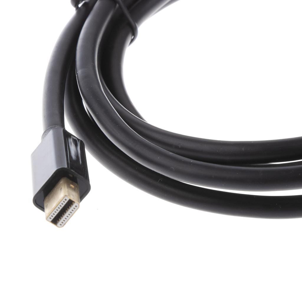 Mini DP to VGA Cable Gold-plated Connector for Surface Pro 6FT