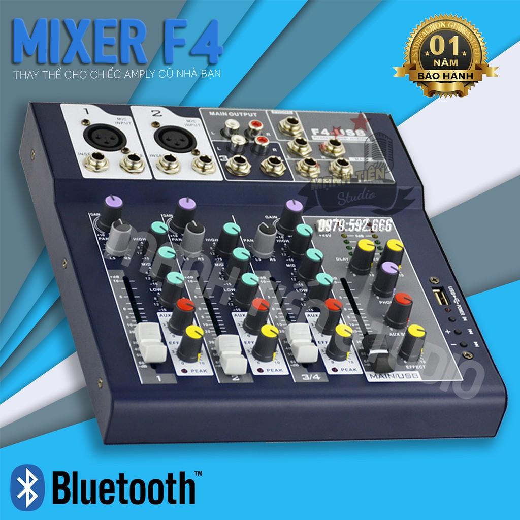 Mixer Yamaha Max 99 USB bluetooth 16 chế độ vang karaoke gia đình, livestream fb